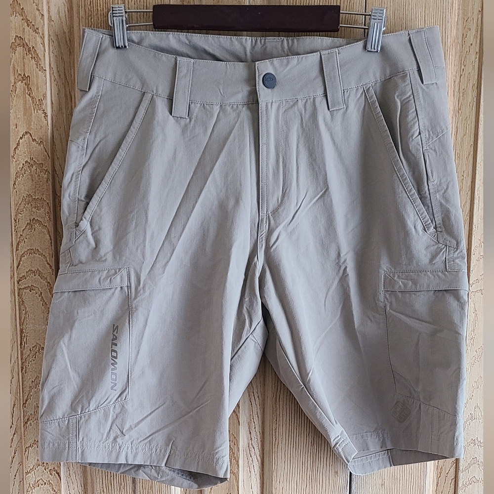 Acti Lite Salomon Men's Beige  Shorts